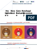 Ho W Nex T Gen S Reshapi NG Indonesi A's Futur e Econom y