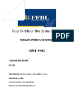 Fauji Fertilizer Bin Qasim Limited: Nust-Pnec