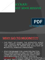 India'S First Moon Mission: Chandrayaan