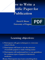 How To Write Scientific Paper PDF