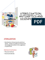 Sterilisation, Antiseptics and Disinfectants