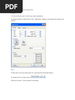 Helpful Tips For Thesis/Dissertation Margins