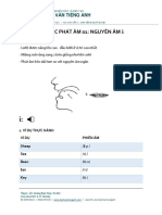 BAI HOC PHAT AM 01 Nguyen Am Dai I PDF