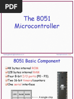 The 8051 Microcontroller: Hsabaghianb at Kashanu - Ac.ir