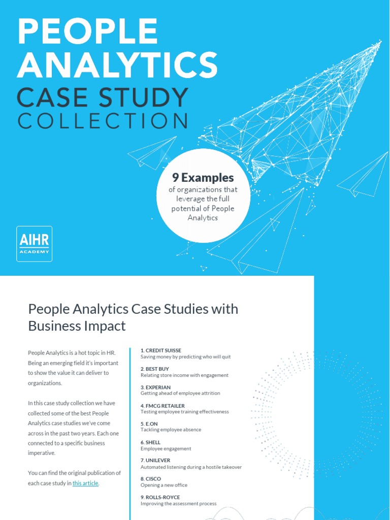 People Analytics Case Studies Overview | PDF | Analytics | Turnover ...