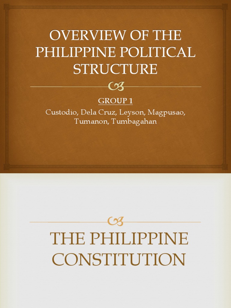 the philippine political structure essay brainly