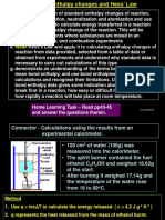 As 1.4 l02 Standard Enthalpy Changes and Hess Law Updated 2010