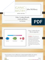 Polar Covalent Bonds and Molecular Polarity