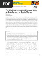 The Challenge of Creating Dialogical Space.... Peter Rober