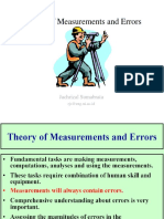 Theory of Measurements and Errors: Jachrizal Sumabrata