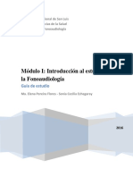 Módulo I Introduccion A La Fonoaudiología