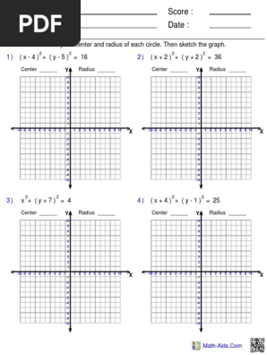 Circle Equ Graph