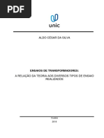 Ensaios em Transformadores