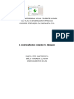 A corrosão do aço no concreto armado: causas e prevenção