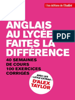 Anglais Au Lycéee, Faites La Différence PDF