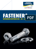 Fasteners DIN en ISO Standards