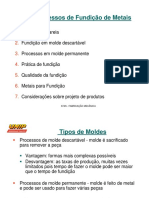 Processos de Fundição de Metais