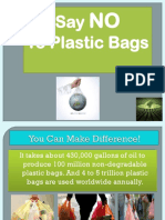 Say To Plastic Bags