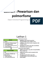 Soal Pewarisan Dan Polimorfisme