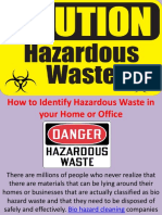 How To Identify Hazardous Waste in Your Home or Office