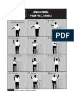 Volleyball Umpiring Signals