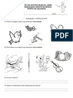 Prova Infantil 1º Ao 3º Modulo