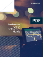 Amadeus Cars Quick Reference Guide