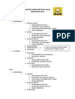 Daftar Lomba SMP Budi Luhur Samarinda 2018