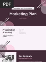 Think Outside Square Business Goals Wide Presentation-3