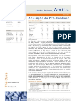 AMIL - Aquisição Da Pró-Cardíaco - 20abr10 - Itau)