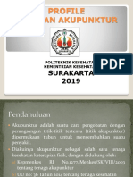 Profile Jurusan Akupunktur 2019