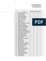 Daftar Hadir Kegiatan Pramuka SMK Daya Wangsa Wonogiri TAHUN PELARAN 2019/2020