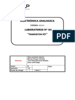 Electrónica Analogica: Transistor Fet