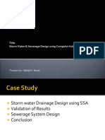 Storm Water Sewerage Design