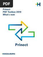 Prinect PDF Toolbox 2019 What S New: Equipment