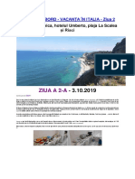 Jurnal de Bord - Italia - Ziua 2