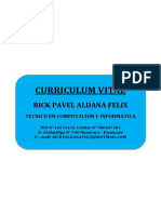 CV - Aldana Felix