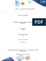 Tarea 1 - El Concepto de Integral PDF