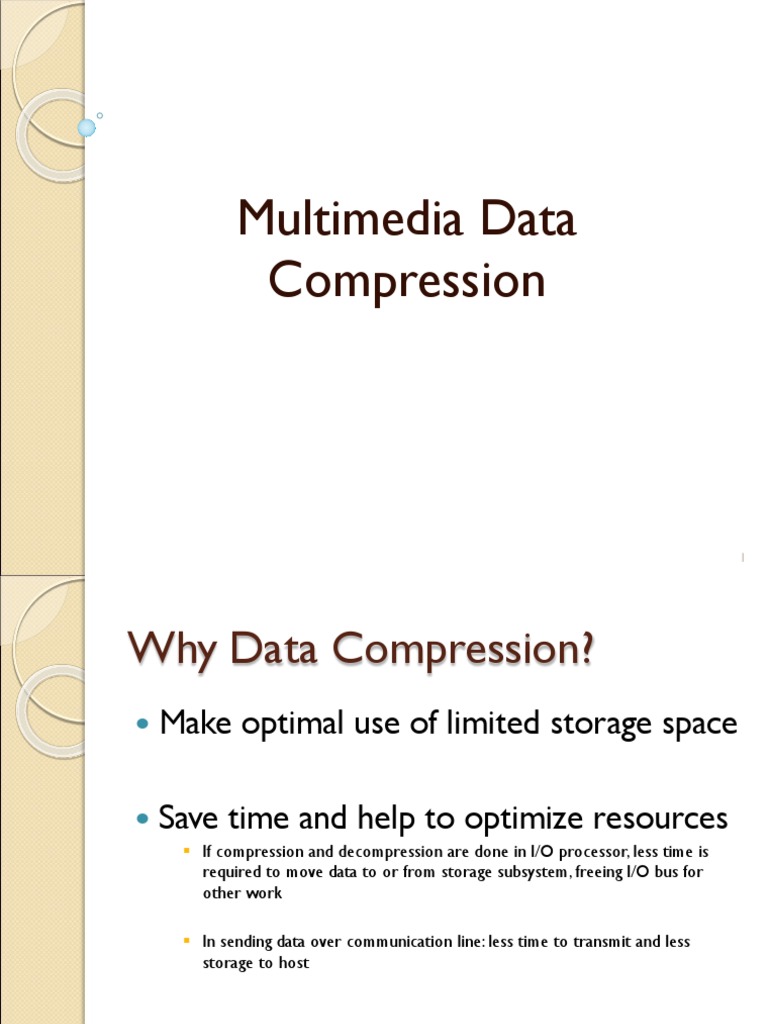 Data Compression (Pt2) | PDF | Data Compression | Computer Data
