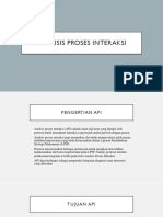 Analisis Proses Interaksi