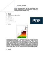Fatores Do Clima