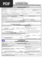 Foi Request Form: Social Security System