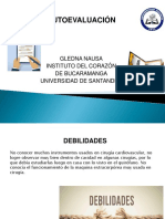 Autoevaluación: Gledna Nausa Instituto Del Corazón de Bucaramanga Universidad de Santander