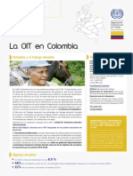 Lectura Complementaria. La OIT en COLOMBIA. Trabajo Decente