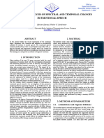 Acoustical Analysis of Spectral and Temporal Changes in Emotional Speech