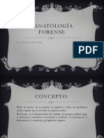 Tanatología forense: estudio de la muerte y el cadáver