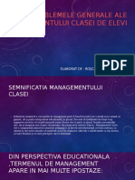 Managementul Clasei