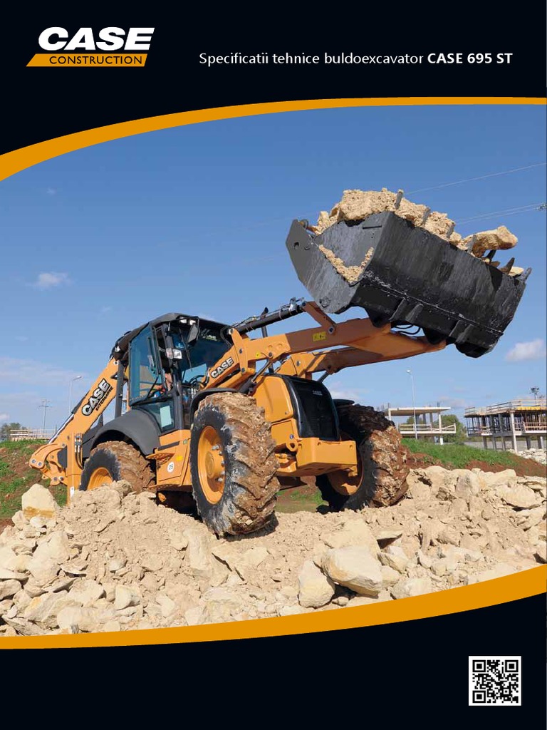 Technical Specs for CASE 695ST Buldoexcavator | PDF | Loader (Equipment ...