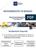 Riesgo - Rendimiento (Clase)