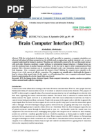 Brain Computer Interface BCI PDF